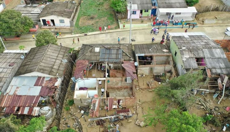 Gobernación del Magdalena activa plan de contingencia ante vendaval en Concordia