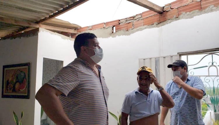 Gobernación del Magdalena activa plan de contingencia ante vendaval en Concordia | Cortesía