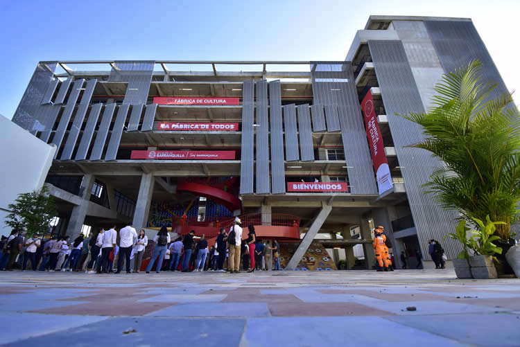 Alcalde Jaime Pumarejo inauguró la Fábrica de Cultura de Barranquilla