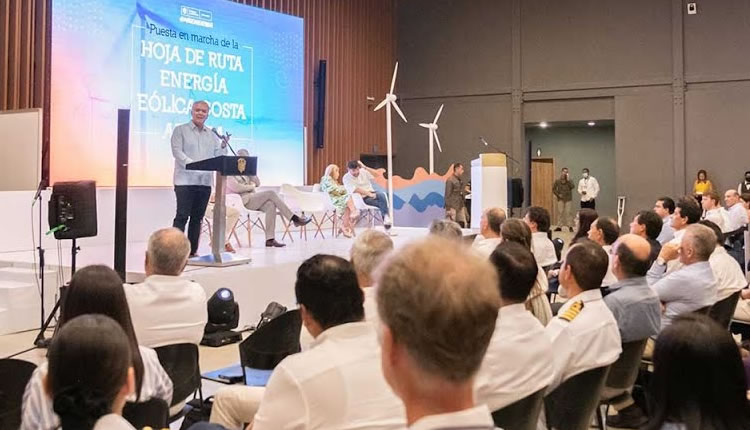 En Barranquilla, Presidente Iván Duque puso en marcha la Hoja de Ruta para  generar energía eólica costa afuera