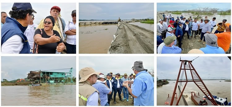 UNGRD no continuará obras del dique en Cara de Gato y convoca comisión asesora de expertos