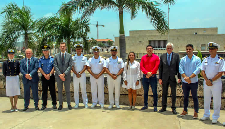 "Amerigo Vespucci", el buque escuela más antiguo del mundo arribó a Cartagena | Cortesía